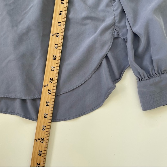 Free People We the Free Love Until Tomorrow Top Oversized Sky Blue Size Small - Picture 8 of 8